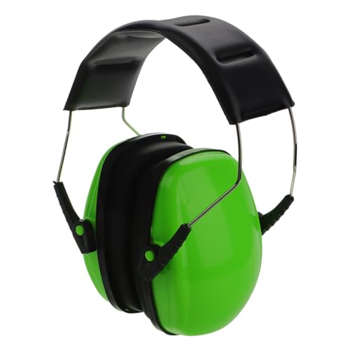 BUTIFULSIC Ear Protector for Ear Protection Hearing Protection Ear Protector Earmuff for Ear Protection Noise Reduction Earmuff for Workshop Earmuff for Noise Reduction Plastic Green