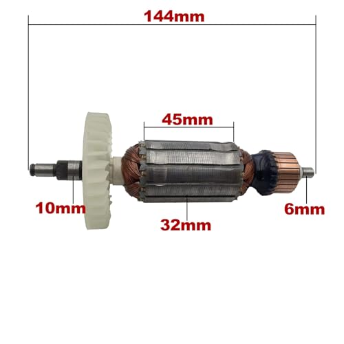 Rotor de armadura de 220V-240V para amoladora angular 9523NB 3