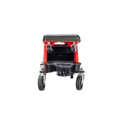 Maxshine Creeper Seat Universal Detailing com almofada – Creeper de rolamento 2 em 1 com assento des