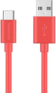 MaGeek USB Type C Cable, (Pack of 5pcs)(1.0m / 3.3ft) USB C to USB 2.0 Cables for Samsung Galaxy S8,S8 Plus, Nexus 6P, LG G6, new MacBook, Google Pixel XL,OnePlus2 and more (5-Colors)