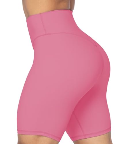 Image of Sunzel No Front Seam High Waist Biker Shorts for Women, Squat Proof Yoga Workout Gym Bike Shorts | 3, 5 Or 8-Inch Inseam, High Waisted, Tummy Control, No Front Seam, Buttery Soft, Compression Fit, Squat Proof