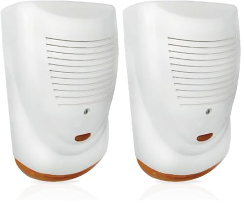 Avidsen - Sirène d'Alarme factice, Modèle réaliste, idéal pour Dissuader Les Voleurs, Solution de sécurité économique pour Un Effet dissuasif - HC-F6B - 100732 (Lot de 2)
