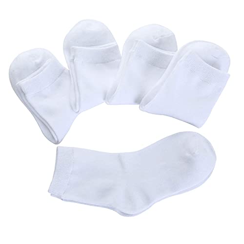 Jamegio 18 Pairs Toddler Boys Girls Short Socks Breathable Cotton Kids Socks4