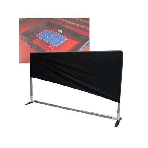 Clôture de terrain de tennis de table amovible 140x72, séparateur pliable pour jeu de pickleball