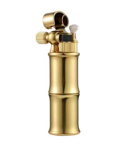 Encendedor portátil clásico Mini de latón rellenable miniatura 2