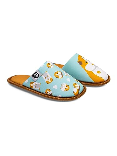 Dedoles Hausschuhe Damen Herren & Kinder Memory-Foam viele lustige Designs Einhorn Musik Regenbogen Comics Spiele Geschenk