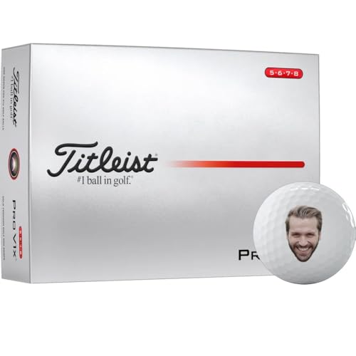 Titleist Pro V1x High Number Photo Golf Balls - 2025 Model