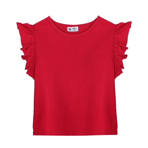 T-shirt fille coton léger KAKU NANU : fini la chaleur avec ce haut respirant uni
