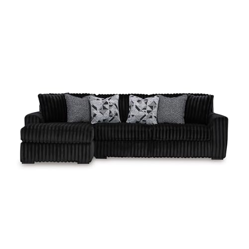 Ashley Midnight-Madness L-Shaped Sectional Sofa