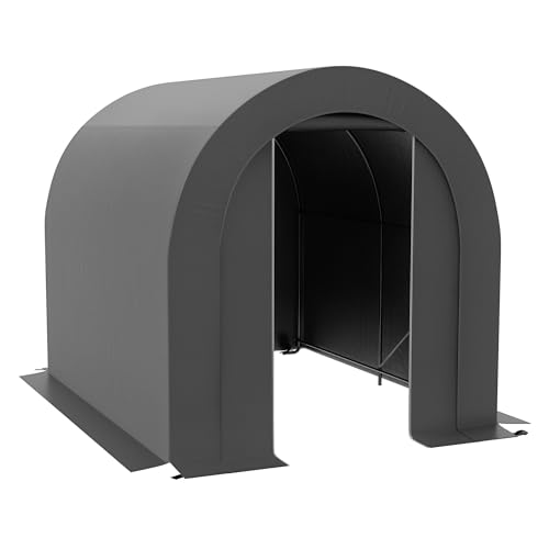Outsunny Abri de Jardin Tente de Rangement extérieur abri de vélo Garage pour vélo bâche en PE...