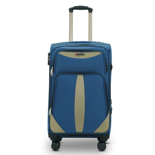 Image of AMERICAN TRAVELLER Forever Cabin 8 Wheels Soft Sided Luggage Trolley Bag