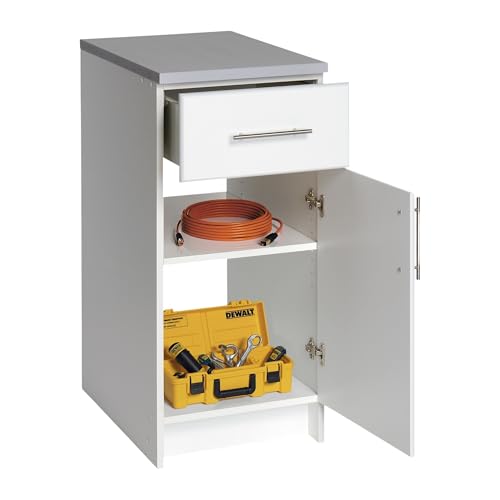 Prepac Elite 16 inch Base Cabinet, White
