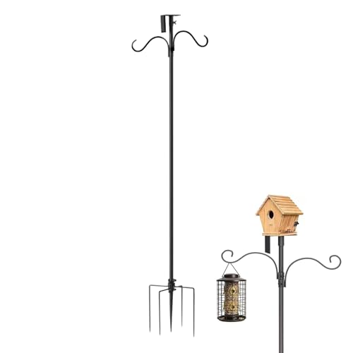 Poteaux pour maison d'oiseaux extérieur réglable support jardin - 2