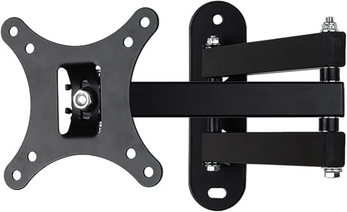 Suporte Articulado Para TV E Monitor 14 A 43 Polegadas Braço Duplo Inclinável De Parede VESA 75x75 100x100 Extensível Até 450mm Universal