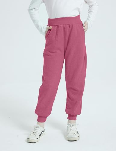 Image of AMEBELLE Boys Girls' Winter Warm Jogger Pant Fleece Lined Elastic Waist Sweatpants