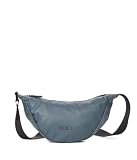 KCB Bandolera Medialuna Wave | Diseño Compacto y Funcional | Estilo Moderno y Versátil | Ideal para el uso diario | Asas Ajustables | 100% Vegano | Color Petroleo