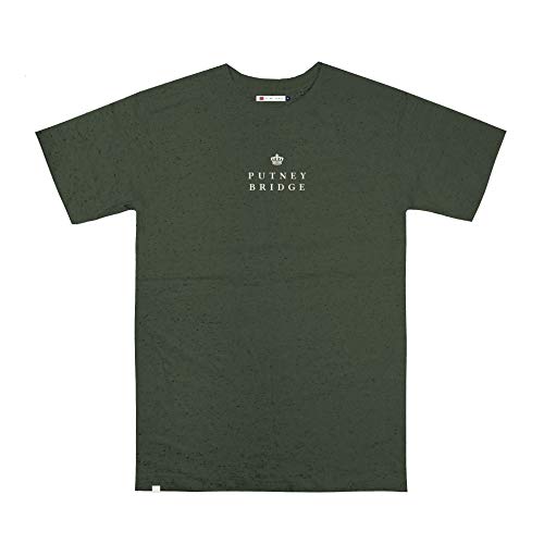 Putney Bridge Putney Crown Camiseta, Verde (Khaki KHA), XXL para Hombre