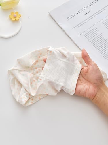 KKLLOL Soft Girls' Briefs, Comfort Breathable Toddler Girls' Panties, Modal Underwear Sizes for 1T to 9 Years Old