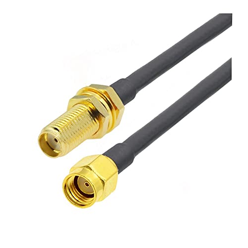 Câble RP-SMA Mâle à RP-SMA Femelle 1 5 mm Tread RG-58 50 Ohm RF CORDE DE CALAPTER DE LA for ANTENNA(SMA F to RPSMA M,8M)