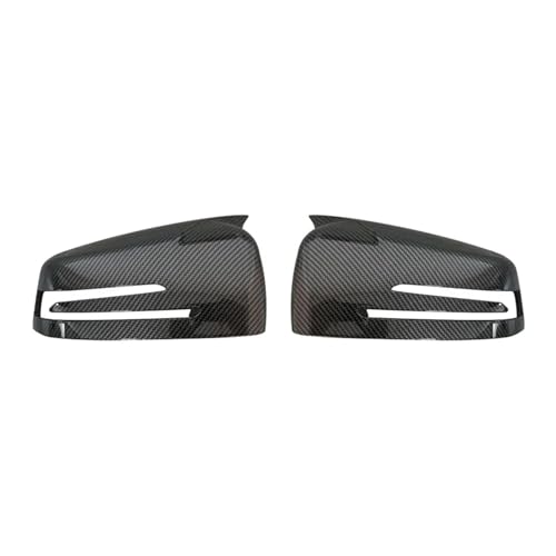 Boîtier rétroviseur Benz W212 W204 C117 en ABS motif carbone résistant