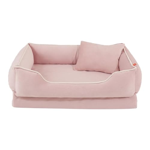 Generisch 2026 Cama para gatos domésticos, cama pequeña para perros, mascota con parte inferior antideslizante, textura suave para un descanso cómodo (M)