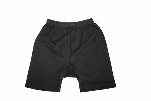 Image of Red Rose Kids Girls Cotton Solid Shorty Pack of 3