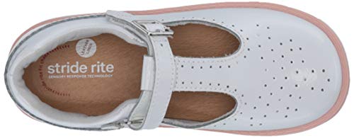 Stride Rite Girl's Srt Nell Sneaker, White, 10 Toddler #TOP4
