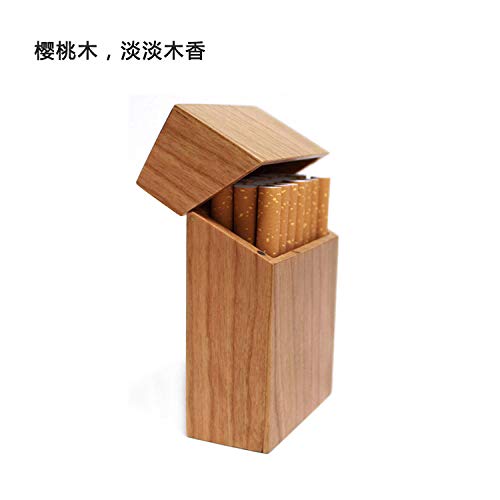 Pitillera de madera de cerezo el regalo ideal portátil y elegante 2