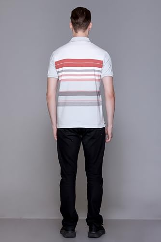 Image of SANE ORIGINALS Polo T-Shirt for Men with Pocket || Striped Polo for Men