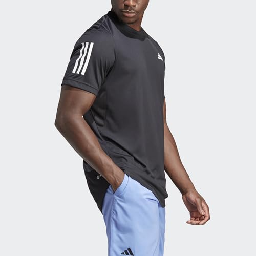 Image of adidas Men?S Club 3Str T-Shirts | Black |