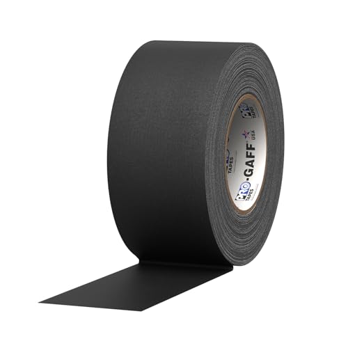 ProTapes Pro Gaff Premium Matte Cloth Gaffer's Tape With Rubber Adhesive, 11 mils Thick, 55 yds...