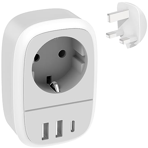 Kethant-Adaptador-Enchufe-UK-Adaptador-Enchufe-Ingles-a-Espanol-con-2-USB-y-1-Tipo-C-Adaptador-para-Escocia-Irlanda-Reino-Unido-Maldivas-Britanico-Dubai-Singapur-Tipo-G