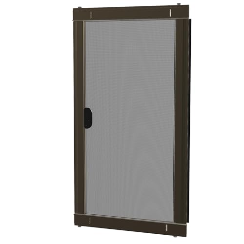 Petscreen® Dog & Cat Resistant Assembled Sliding Patio Door Screen - The Perfect Patio Screen Door for Families and Households with Pets! (Bronze, 36