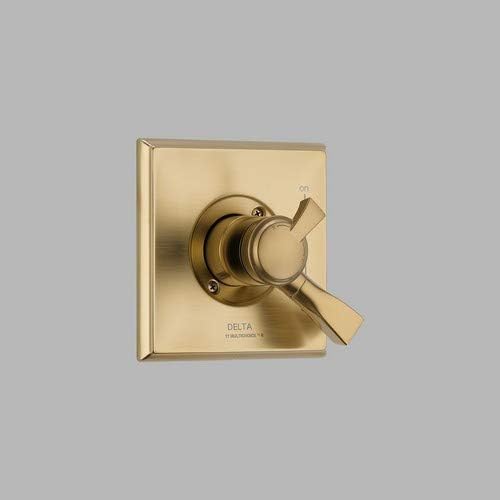 Miniatura 2 de Delta Faucet Dryden Serie 17 T17051-CZ T17051-CZ - Kit de ajuste de válvula de mango de ducha de doble función, bronce champán (válvula no incluida)