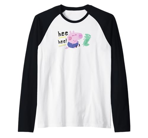 T-shirt George Peppa Pig motif baseball raglan idée cadeau anniversaire garçon et fille