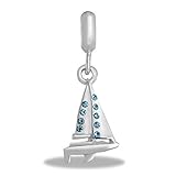 Davinci Sailboat Dangle Charm