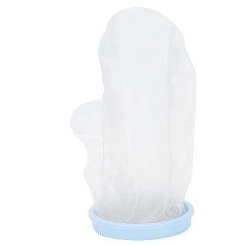 Tapa de fundición a mano de las heridas Protector Protector Safe Easy Shouth Bath Suministros de color azul adulto Transparente