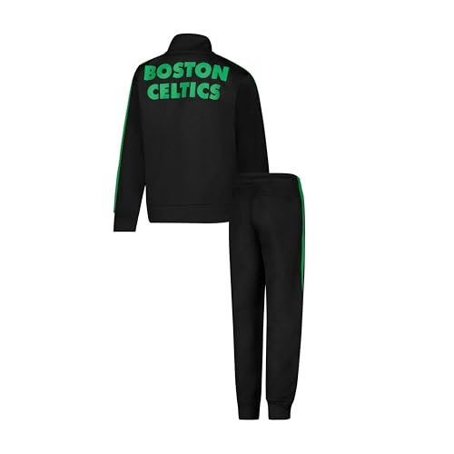Image of Ultra Game Youth NBA Official Super Soft Full Zip Active Track Jacket and Pants Set