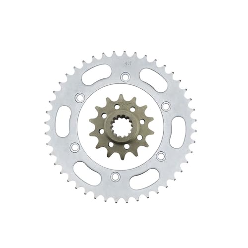 Kit chaîne moto pas 520 pour remplacer la transmission usée de CBR22 et MC23