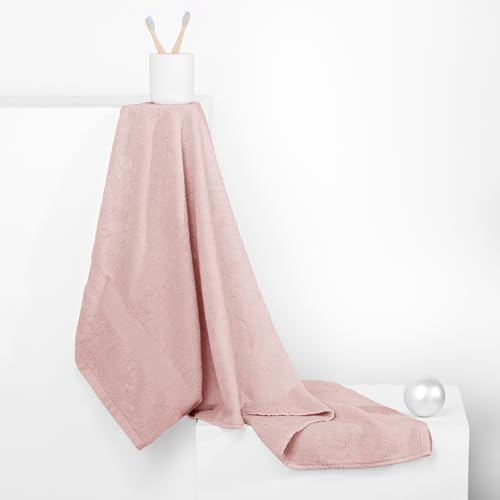 DecoKing Gästetuch 30x50 cm Baumwolle Qualität 525g/m² Hellrosa rosa saugfähig Marina