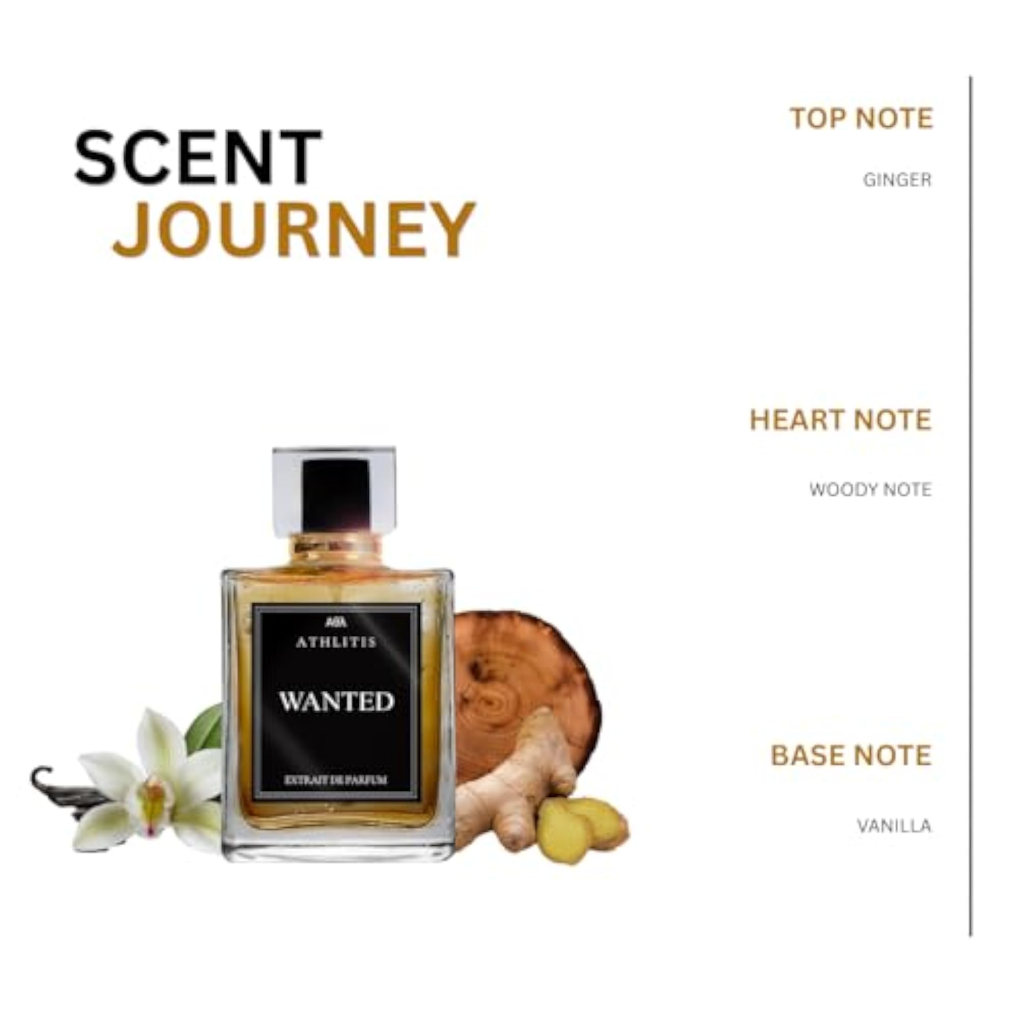 Wanted Extrait De Parfum For Men, 100ml