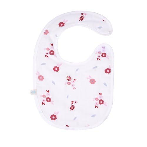 Image of TIDY SLEEP Muslin Pure Cotton 3 Layer Baby Bibs, Skin Friendly Ultra Soft Pure Cotton Baby Bibs Assorted Colour