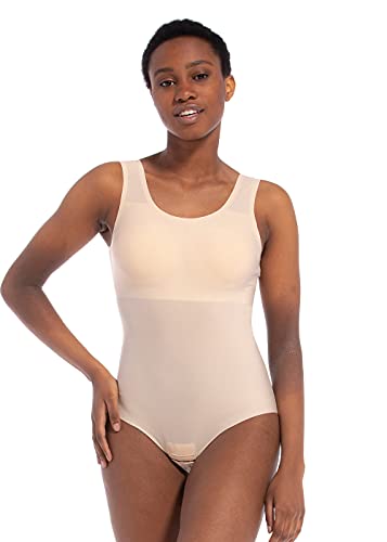MAGIC BODYFASHION Damen Dream Shapewear Ganzkörper-Body, Latte, L Cover