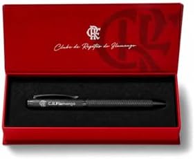 Caneta Executiva Oficial do Flamengo Estojo Presente Premium