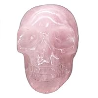 Amazon.co.jp: 天然水晶頭骨彫像 2「骸骨の彫刻像 手彫り宝石