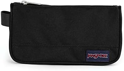 JanSport Medium Accessory Pouch, średnie etui, 0.8 L, 12 x 22 x 4.5 cm, Black