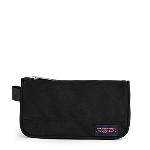 Jansport - Estuche Con Cremallera Medium Accessory Pounch Azul Negro En Oferta Jansport Medium Accessory Pouch, Estuche Mediana, 0,8 L, 12 X 22 X 4,5 Cm, Negro