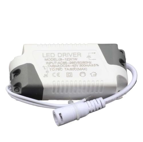 Pilote LED 12V 8-12W à alimentation stable contre le scintillement des plafonniers