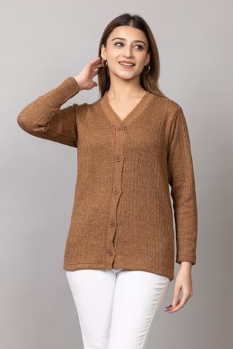 Image of HIFZAA Sweater Cardigan for Women Winter Sweaters for Ladies Plus Size M to 6XL