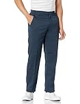 Amazon Essentials Men's Straight-Fit Stretch Golf Trousers, Navy, 36W / 30L